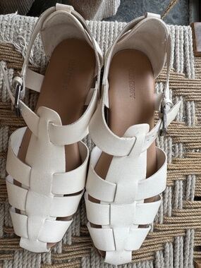 Cream Fisherman Sandals